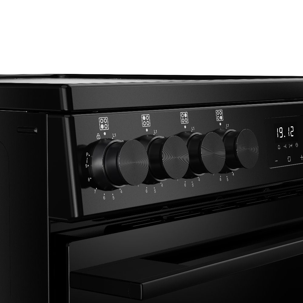 Belling Vision 60EI Single Cavity Induction Freestanding Cooker 444412053 - Black Belling Vision 60EI Single Cavity Induction Freestanding Cooker 444412053 - Black