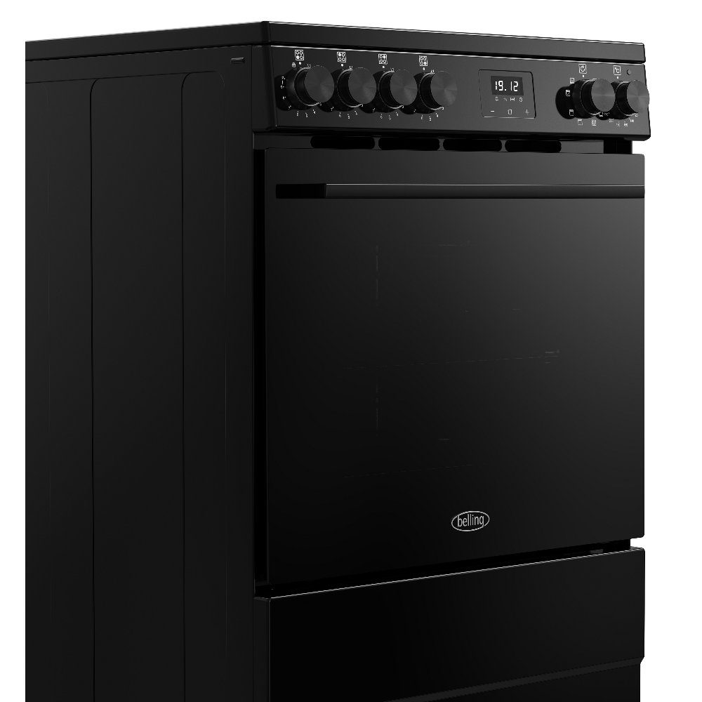 Belling Vision 60EI Single Cavity Induction Freestanding Cooker 444412053 - Black Belling Vision 60EI Single Cavity Induction Freestanding Cooker 444412053 - Black