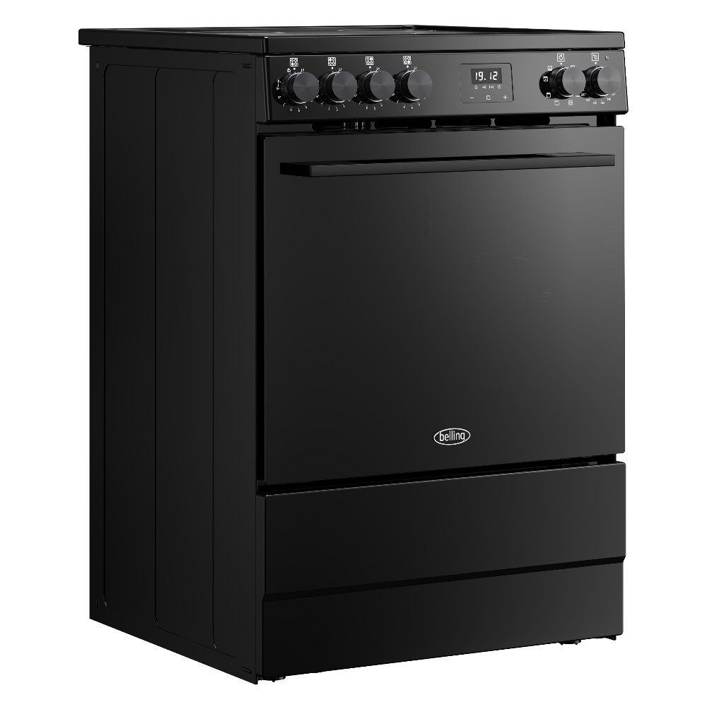 Belling Vision 60EI Single Cavity Induction Freestanding Cooker 444412053 - Black Belling Vision 60EI Single Cavity Induction Freestanding Cooker 444412053 - Black