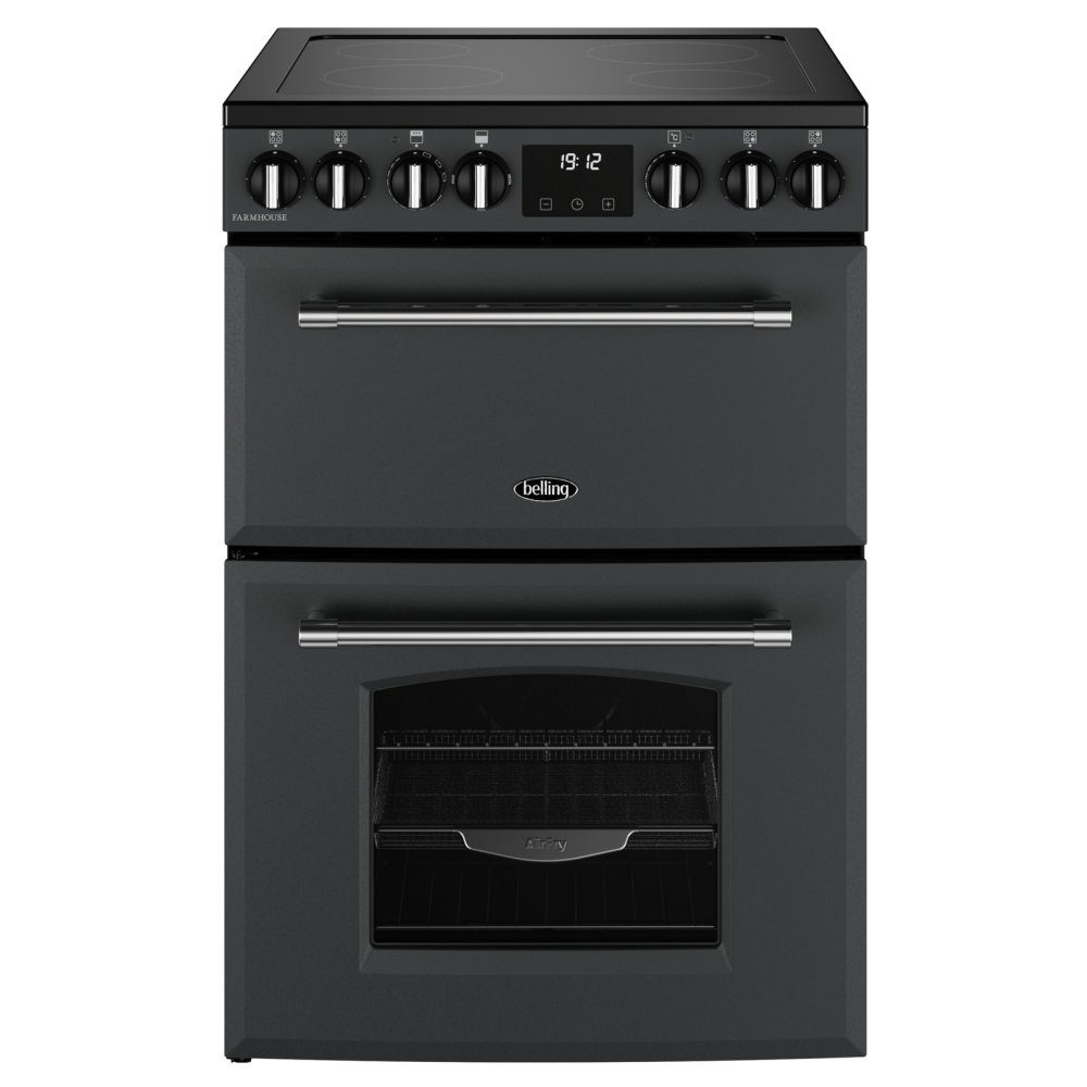 Belling Farmhouse 60E Ceramic Mini Range Cooker 444411809 - Anthracite