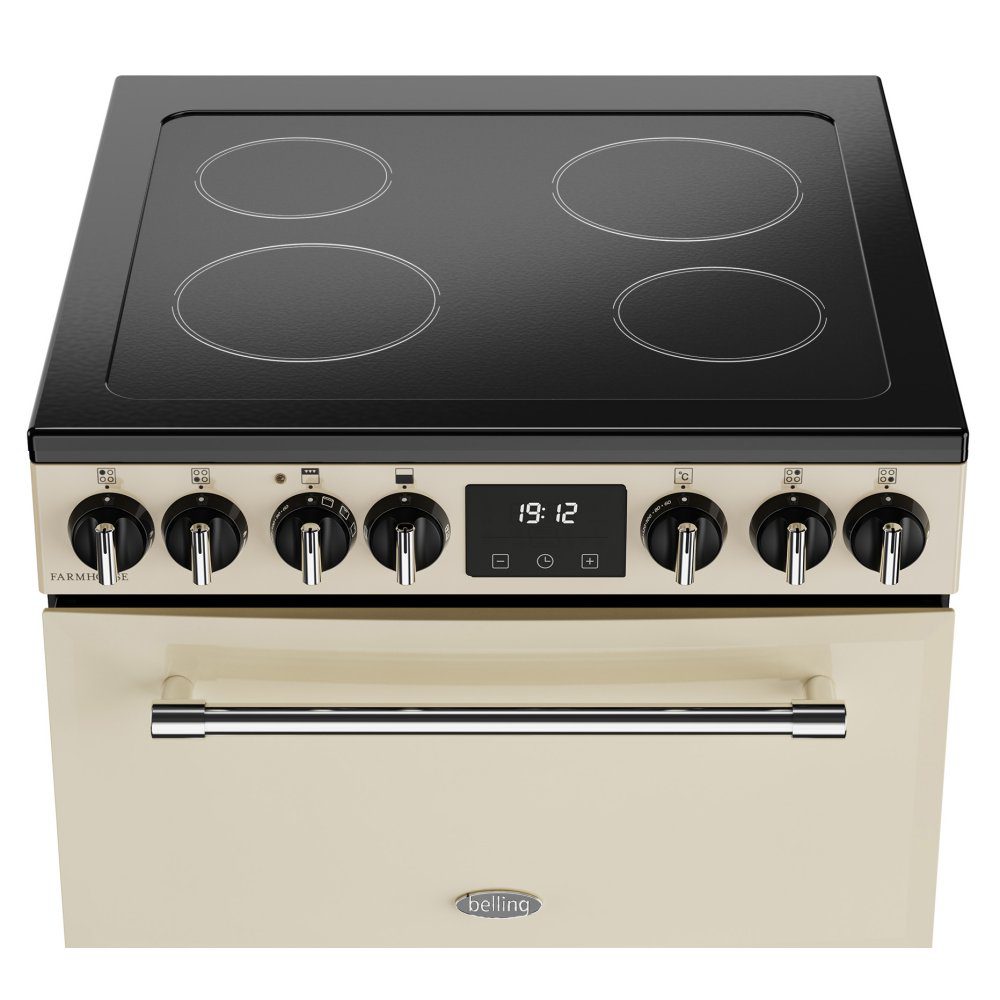 Belling 11811 60cm Ceramic Mini Range Cooker BEL MRA FARMHOUSE 60E CRM - CREAM Belling 11811 60cm Ceramic Mini Range Cooker BEL MRA FARMHOUSE 60E CRM - CREAM