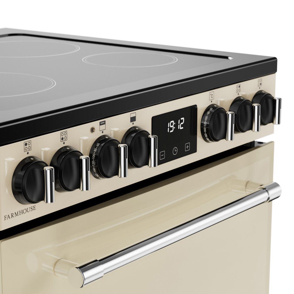 Belling 11811 60cm Ceramic Mini Range Cooker BEL MRA FARMHOUSE 60E CRM - CREAM Belling 11811 60cm Ceramic Mini Range Cooker BEL MRA FARMHOUSE 60E CRM - CREAM