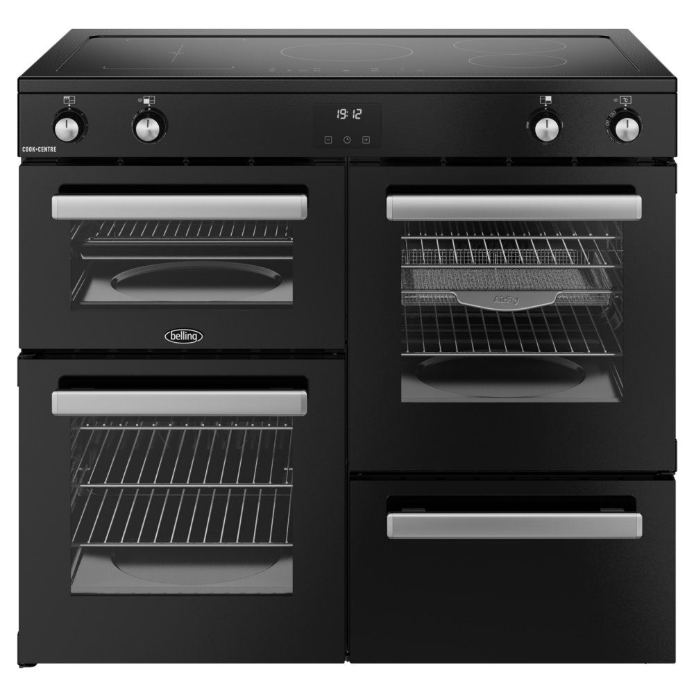 Belling Cookcentre 100EI Induction Range Cooker 444411801 - Black