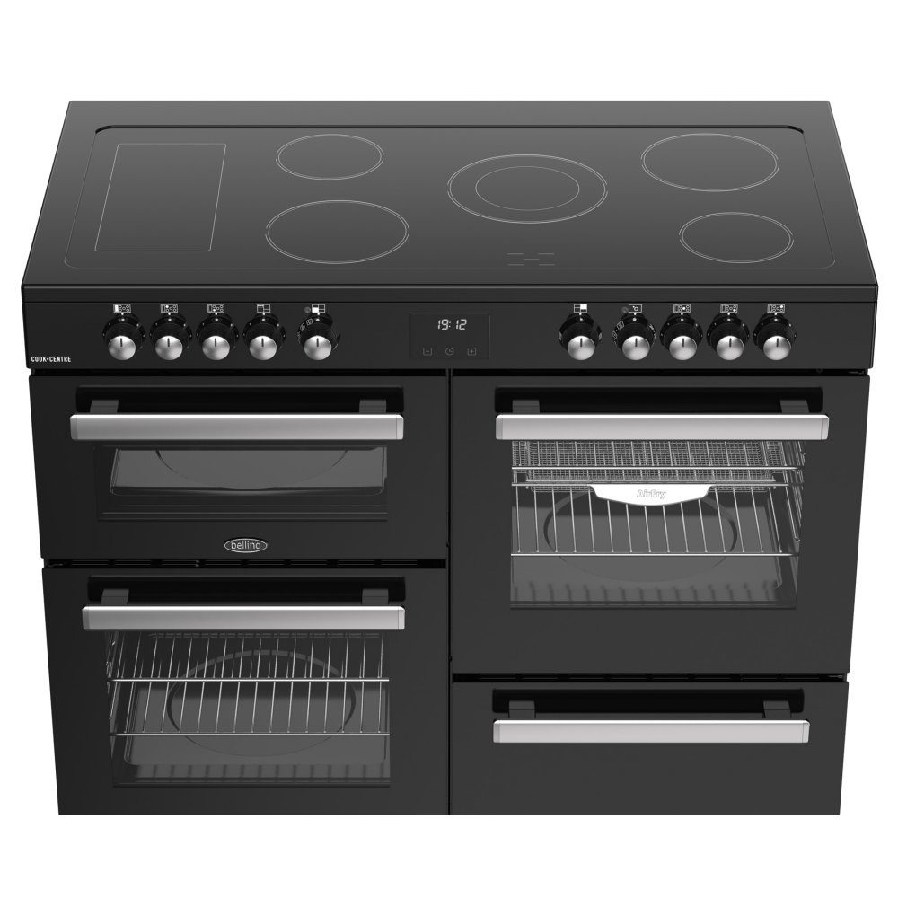 Belling Cookcentre 110E Ceramic Range Cooker 444411803 - BLACK Belling Cookcentre 110E Ceramic Range Cooker 444411803 - BLACK