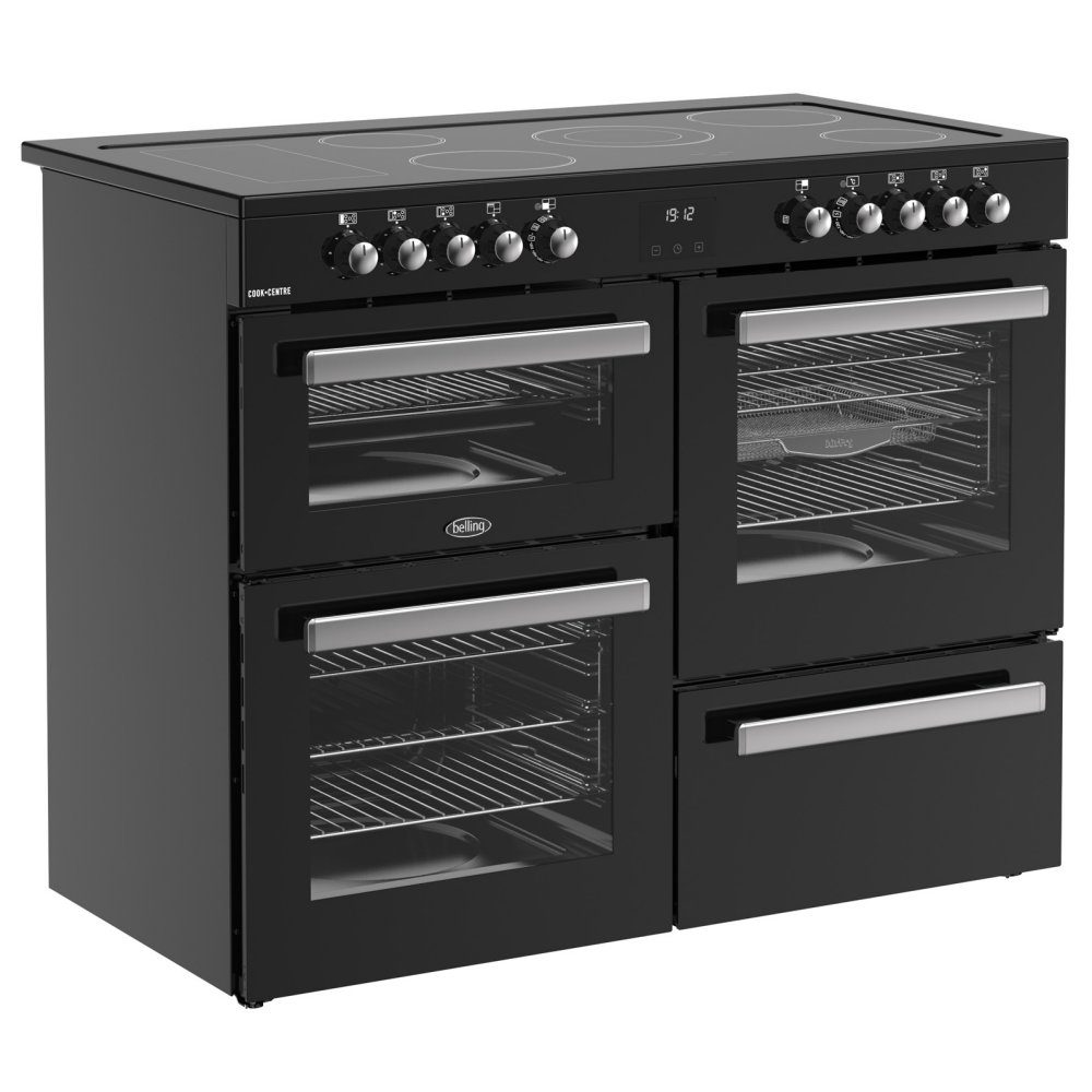 Belling Cookcentre 110E Ceramic Range Cooker 444411803 - BLACK Belling Cookcentre 110E Ceramic Range Cooker 444411803 - BLACK