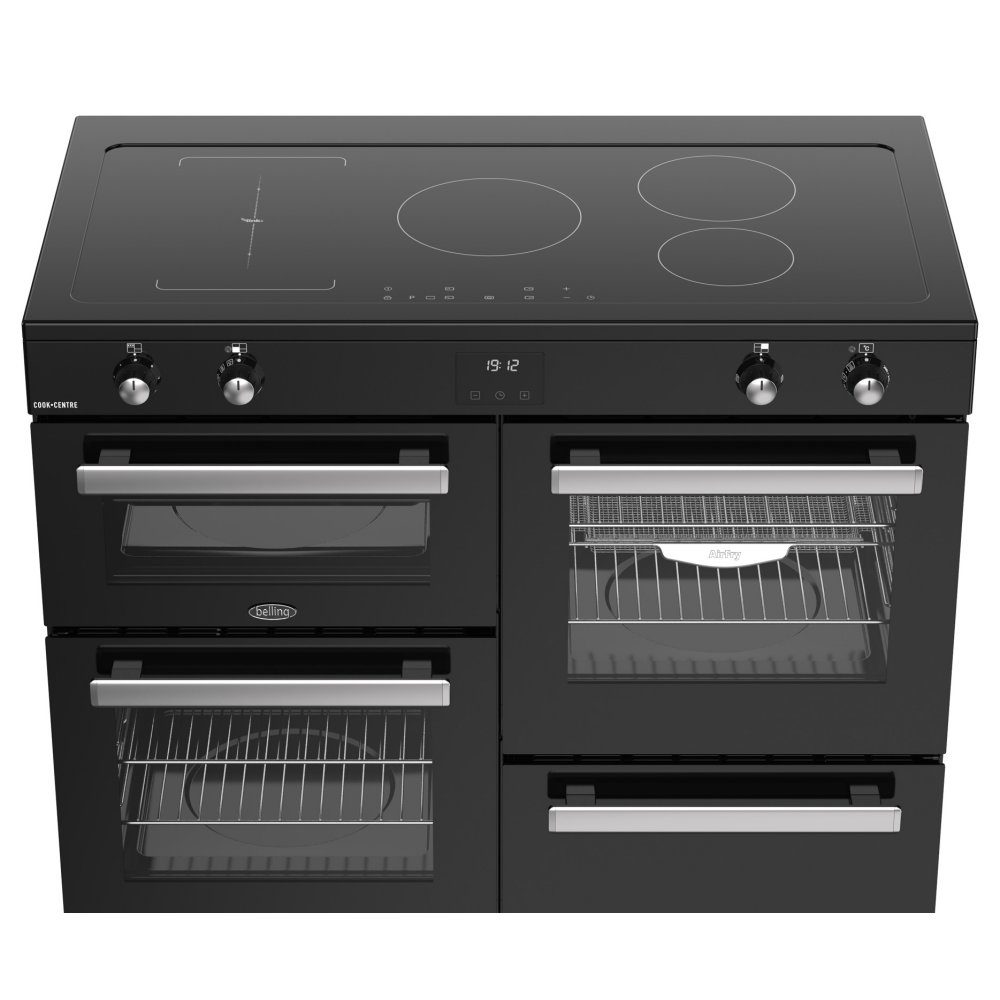 Belling Cookcentre 110EI Induction Range Cooker 444411807 - BLACK Belling Cookcentre 110EI Induction Range Cooker 444411807 - BLACK
