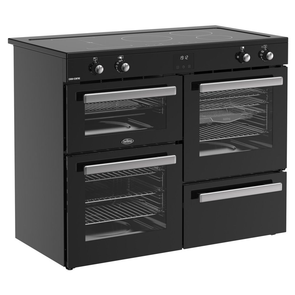 Belling Cookcentre 110EI Induction Range Cooker 444411807 - BLACK Belling Cookcentre 110EI Induction Range Cooker 444411807 - BLACK