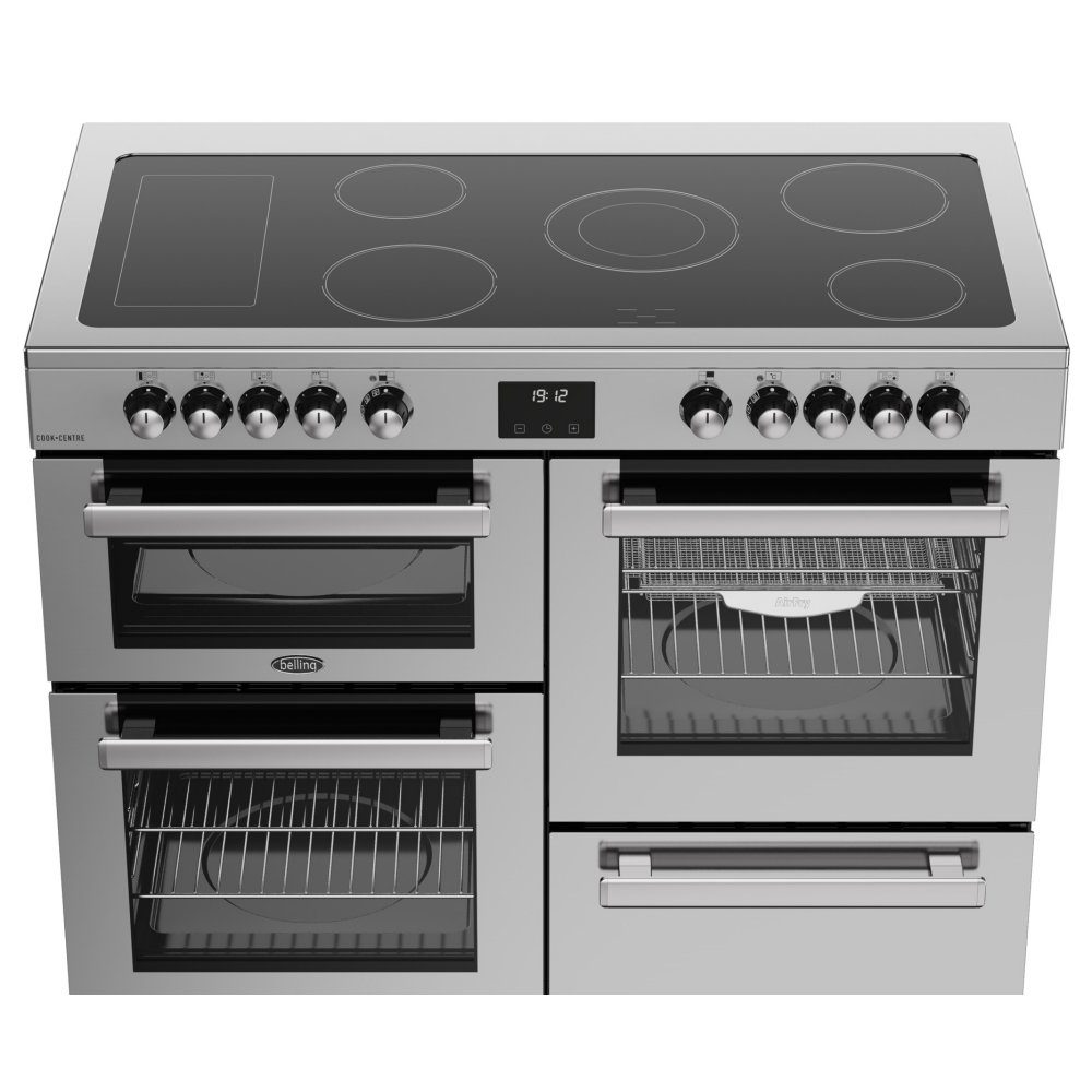 Belling Cookcentre 110E Ceramic Range Cooker 444411804 - Stainless Steel Belling Cookcentre 110E Ceramic Range Cooker 444411804 - Stainless Steel