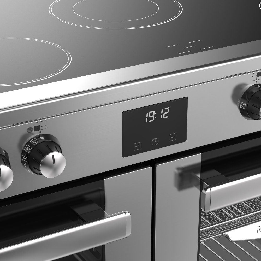 Belling Cookcentre 110E Ceramic Range Cooker 444411804 - Stainless Steel Belling Cookcentre 110E Ceramic Range Cooker 444411804 - Stainless Steel