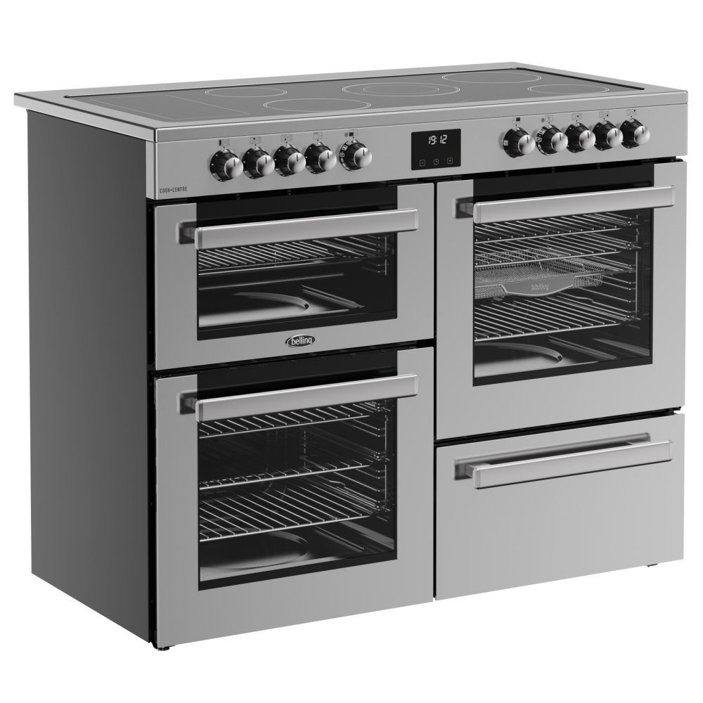 Belling Cookcentre 110E Ceramic Range Cooker 444411804 - Stainless Steel Belling Cookcentre 110E Ceramic Range Cooker 444411804 - Stainless Steel