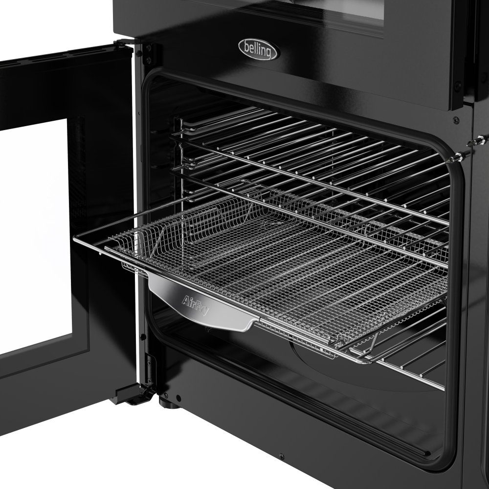 Belling Cookcentre 90DF Dual Fuel Range Cooker 444411793 - Black Belling Cookcentre 90DF Dual Fuel Range Cooker 444411793 - Black