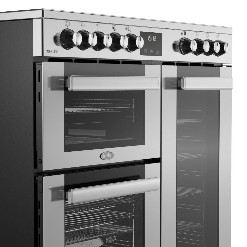 Belling Cookcentre 90E Ceramic Range Cooker 444411792 - STAINLESS STEEL Belling Cookcentre 90E Ceramic Range Cooker 444411792 - STAINLESS STEEL