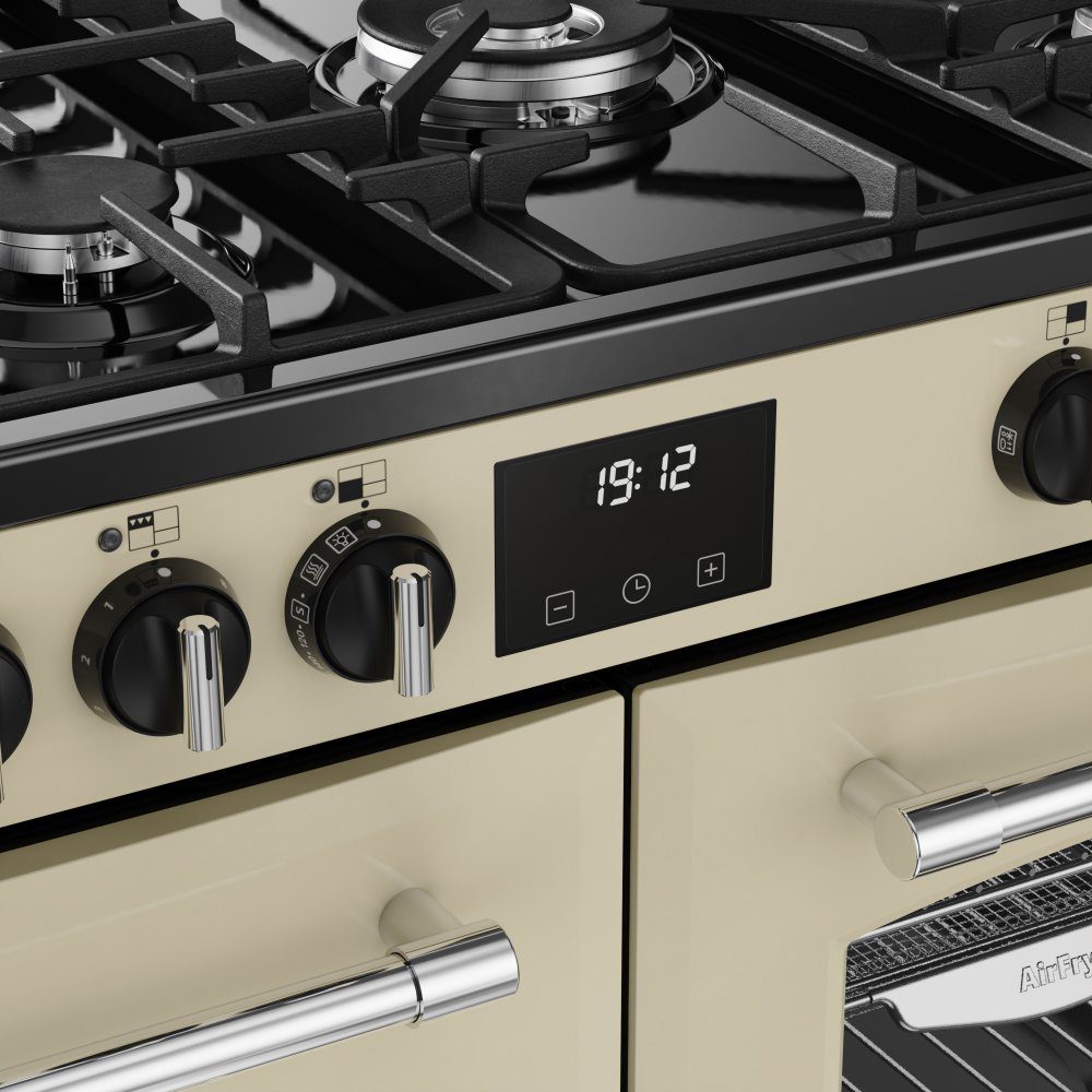 Belling 11830 100cm Dual Fuel Range Cooker BEL RCA FARMHOUSE 100DF CRM - CREAM Belling 11830 100cm Dual Fuel Range Cooker BEL RCA FARMHOUSE 100DF CRM - CREAM