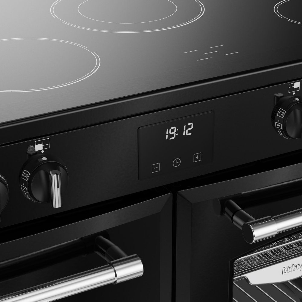 Belling Farmhouse 100E Ceramic Range Cooker 444411826 - BLACK Belling Farmhouse 100E Ceramic Range Cooker 444411826 - BLACK
