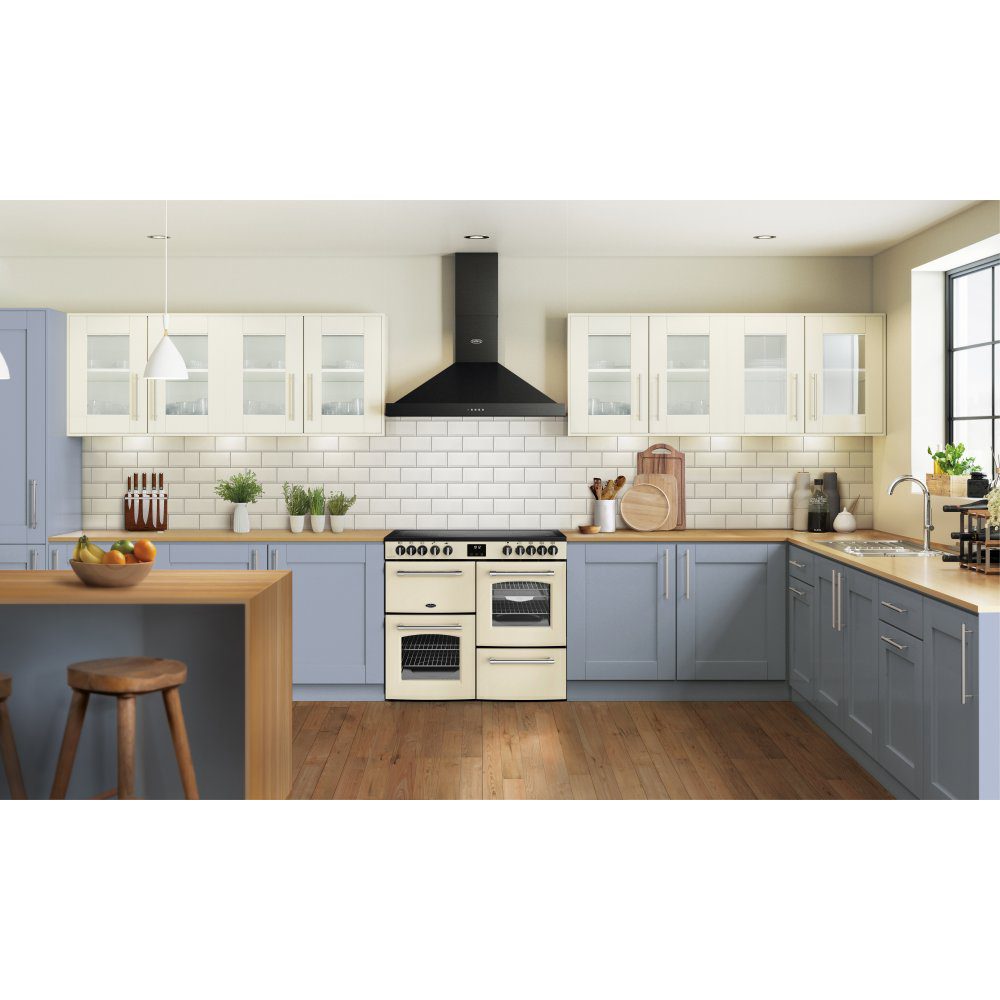 Belling Farmhouse 100E Ceramic Range Cooker 444411827 - Cream Belling Farmhouse 100E Ceramic Range Cooker 444411827 - Cream