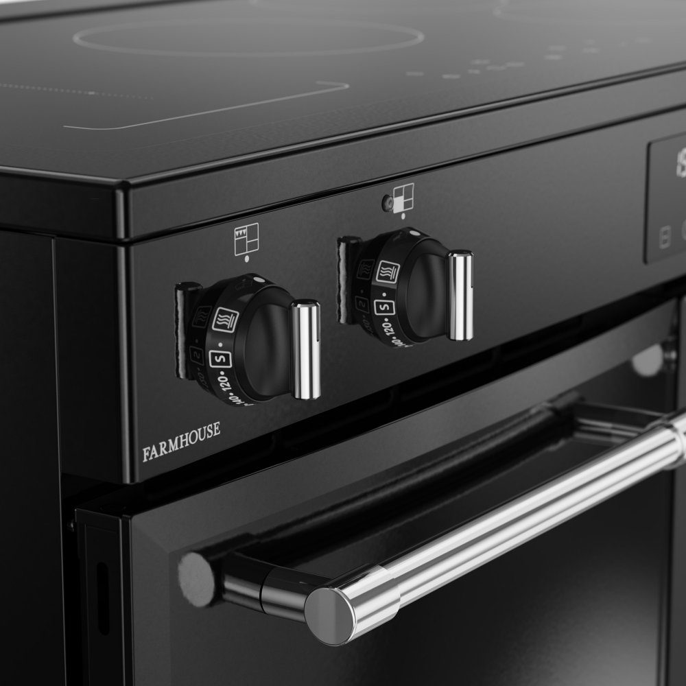 Belling Farmhouse 100EI Induction Range Cooker 444411832 - BLACK Belling Farmhouse 100EI Induction Range Cooker 444411832 - BLACK