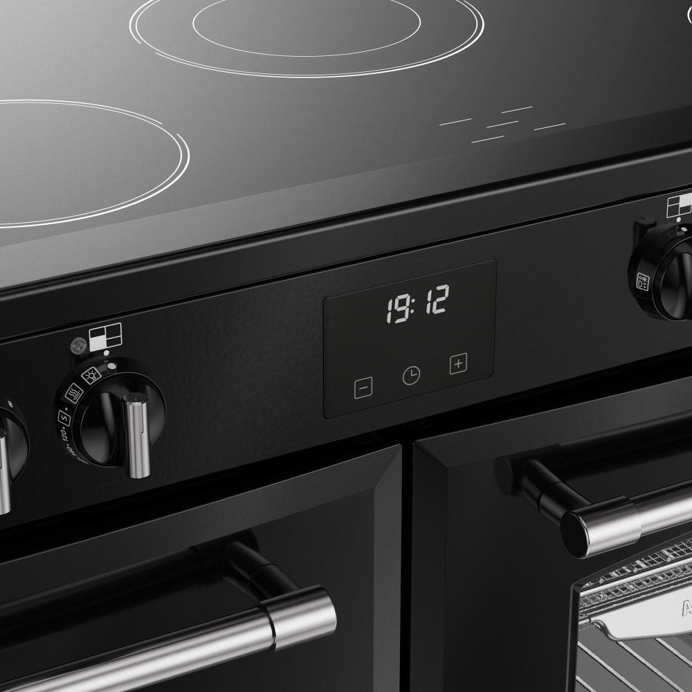 Belling Farmhouse 110E Ceramic Range Cooker 444411835 - BLACK Belling Farmhouse 110E Ceramic Range Cooker 444411835 - BLACK