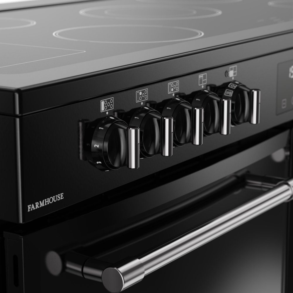 Belling Farmhouse 110E Ceramic Range Cooker 444411835 - BLACK Belling Farmhouse 110E Ceramic Range Cooker 444411835 - BLACK