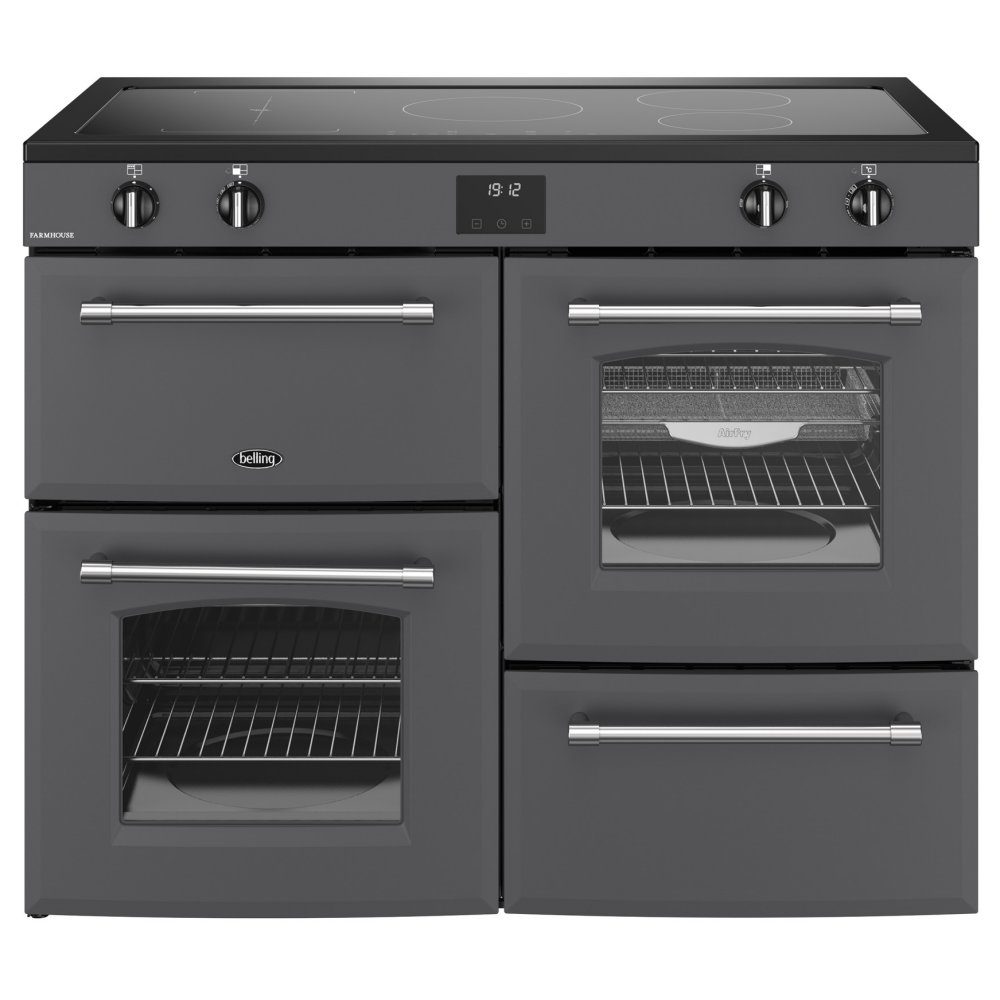 Belling Farmhouse 110EI Induction Range Cooker 444411840 - Anthracite