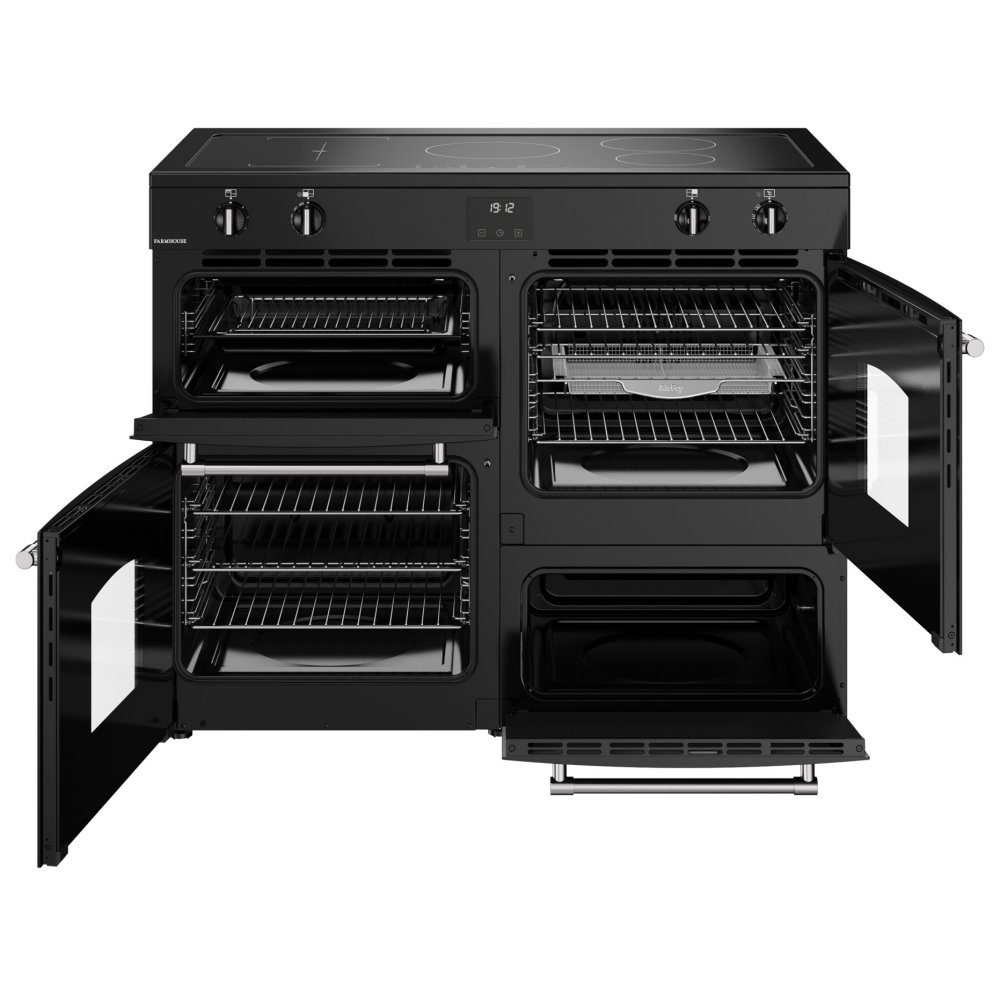 Belling Farmhouse 110EI Induction Range Cooker 444411841 - BLACK Belling Farmhouse 110EI Induction Range Cooker 444411841 - BLACK