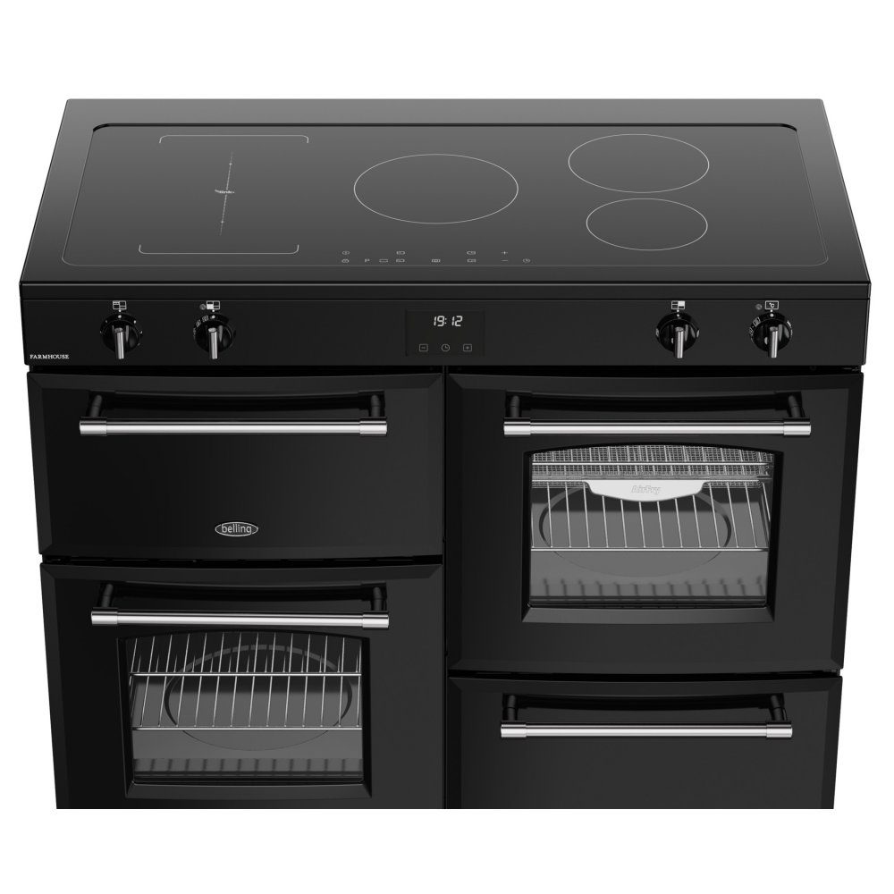 Belling Farmhouse 110EI Induction Range Cooker 444411841 - BLACK Belling Farmhouse 110EI Induction Range Cooker 444411841 - BLACK
