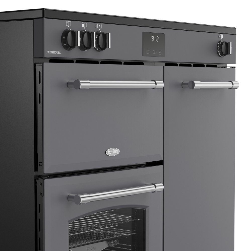 Belling Farmhouse 90EI Induction Range Cooker 444411822 - ANTHRACITE Belling Farmhouse 90EI Induction Range Cooker 444411822 - ANTHRACITE