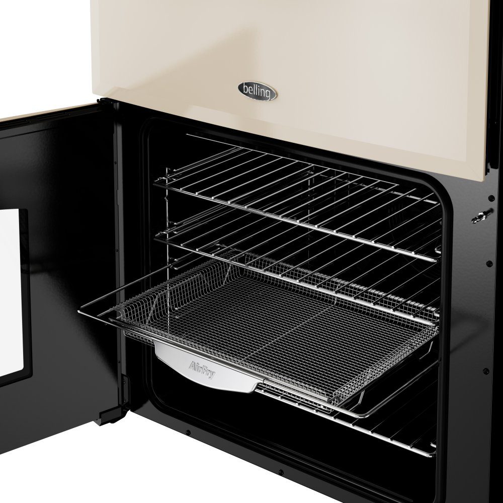 Belling Farmhouse 60DF Dual Fuel Mini Range Cooker 444411814 - Cream - Image 6