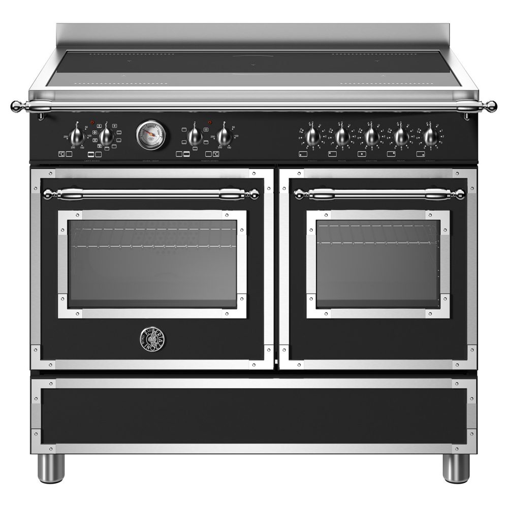 Bertazzoni  100cm Heritage Induction Range Cooker HER105I2ENET - BLACK