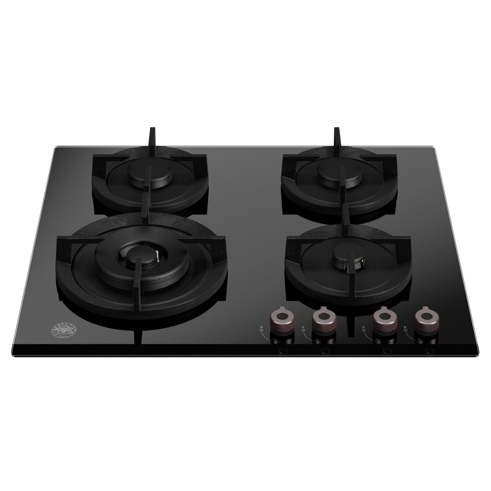 60cm Professional Series 4 Burner Gas On Glass Hob P604LPROGNE