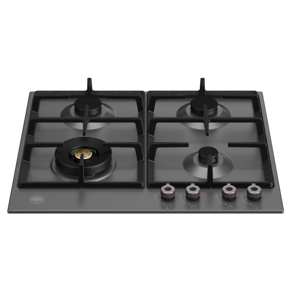 Bertazzoni  60cm Professional Series 4 Burner Gas Hob P604LPRONE - Black