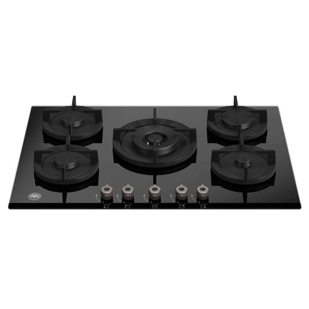 75cm Professional Series 5 Burner Gas On Glass Hob P755CPROGNE