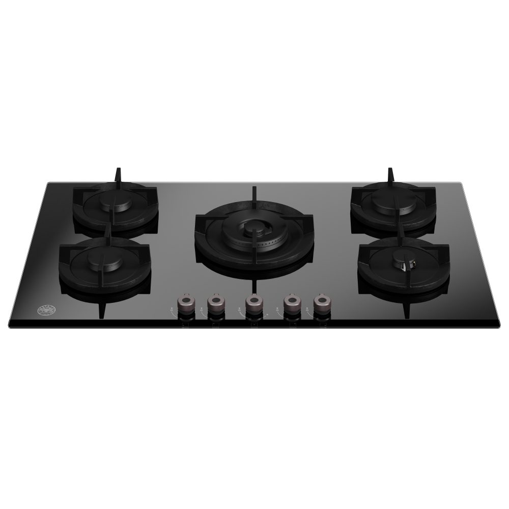 90cm Professional Series 5 Burner Gas On Glass Hob P905CPROGNE