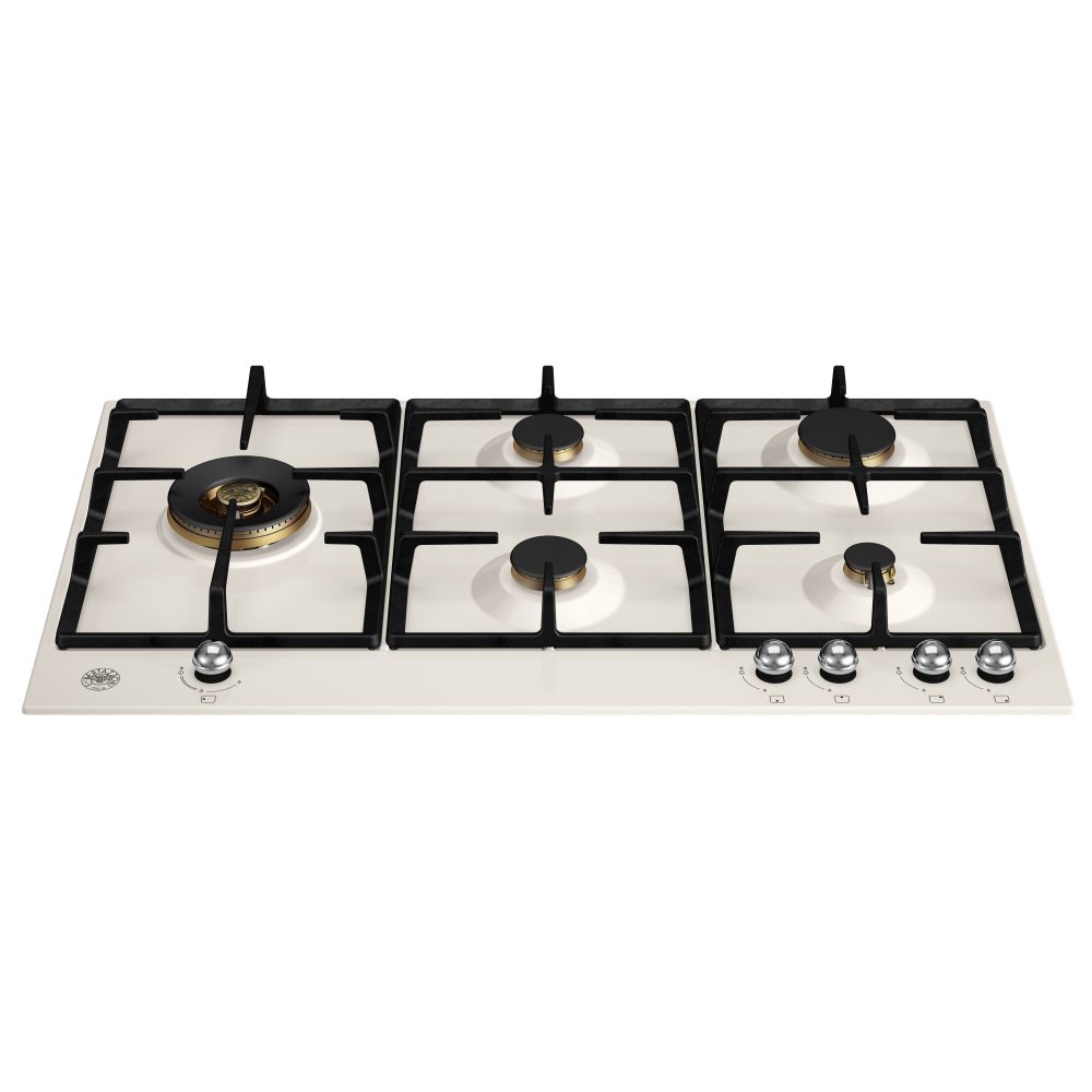 90cm Heritage Series 5 Burner Gas Hob P905LHERAX