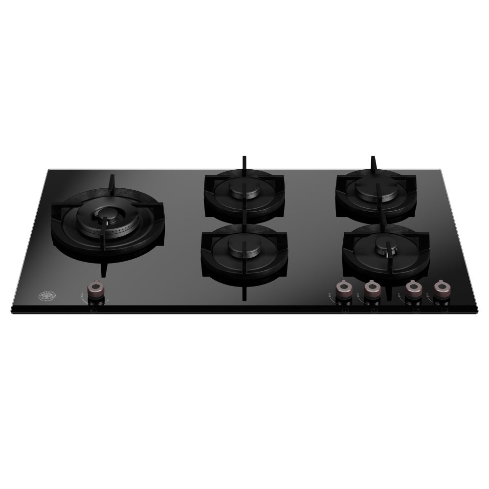 90cm Professional Series 5 Burner Gas On Glass Hob P905LPROGNE