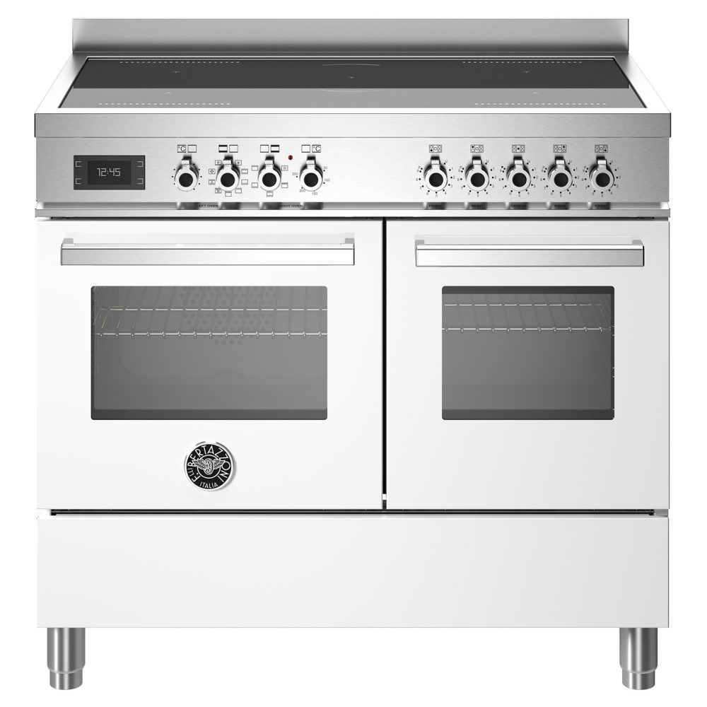 Bertazzoni  100cm Professional Induction Range Cooker PRO105I2EBIT - WHITE