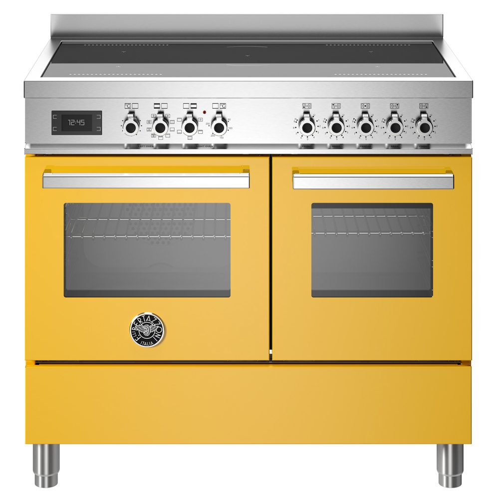 Bertazzoni  100cm Professional Induction Range Cooker PRO105I2EGIT - YELLOW