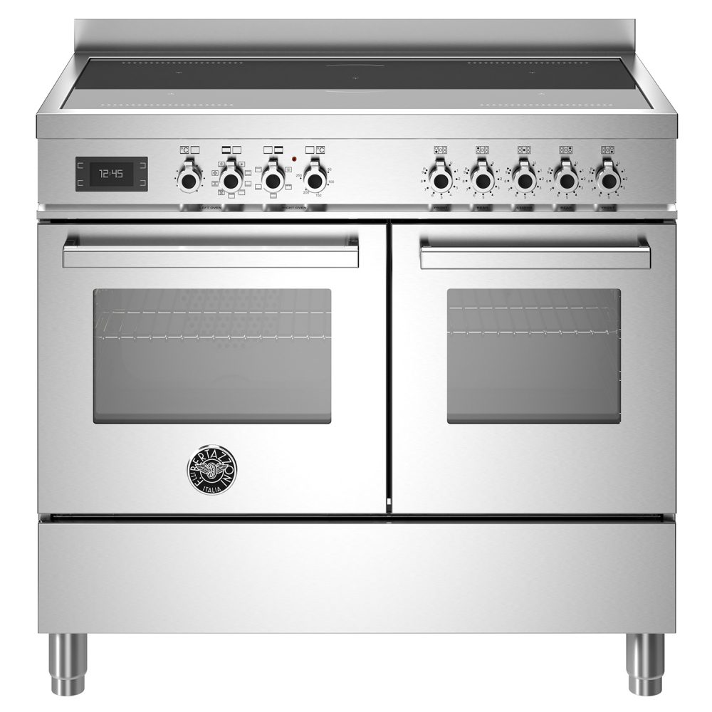 Bertazzoni  100cm Professional Induction Range Cooker PRO105I2EXT - STAINLESS STEEL