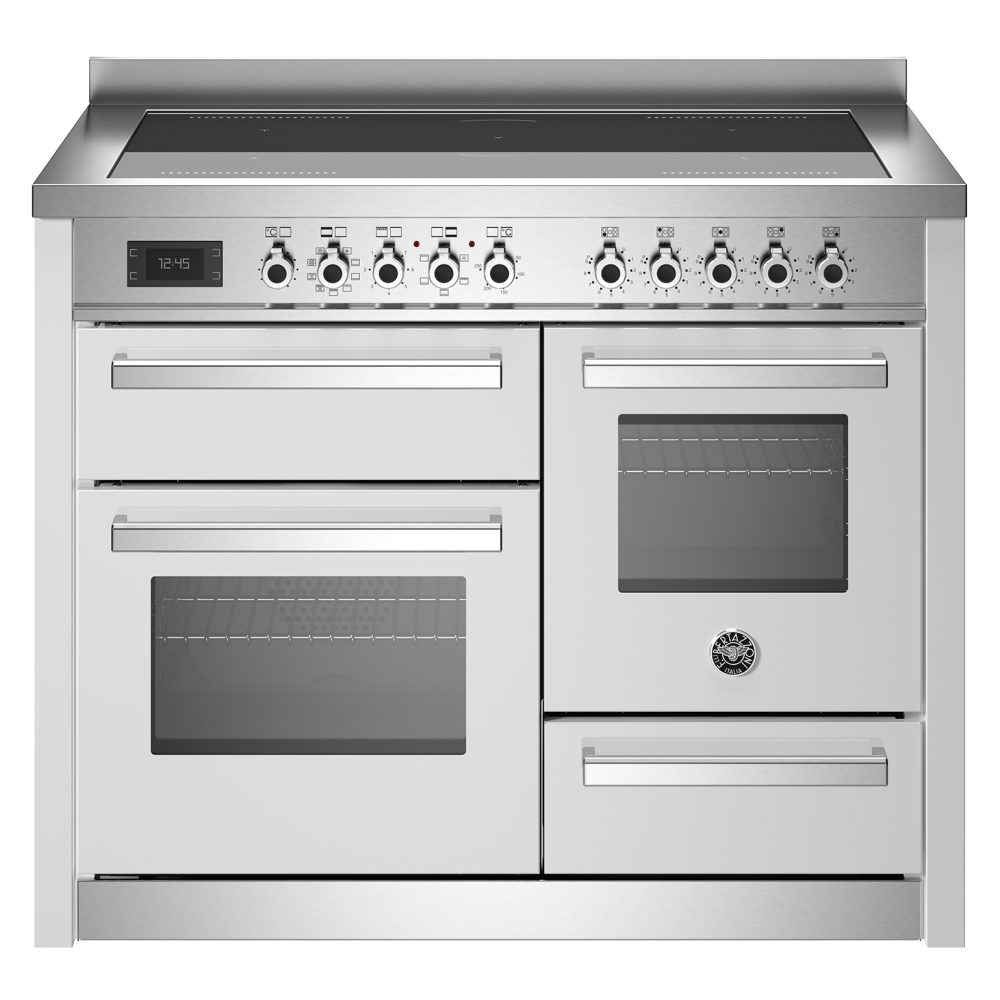 Bertazzoni  110cm Professional XG Induction Range Cooker PRO115I3EBIT - WHITE
