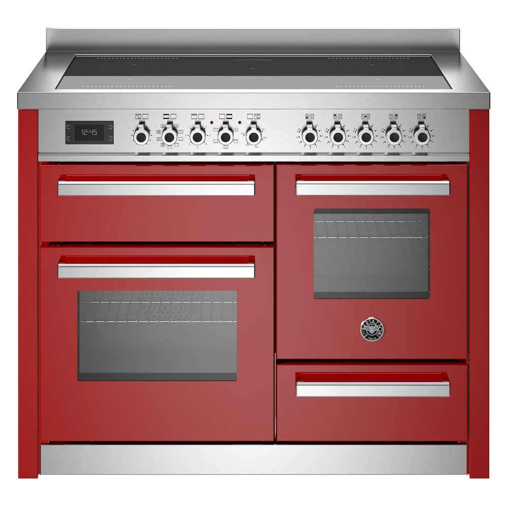 Bertazzoni  110cm Professional XG Induction Range Cooker PRO115I3EROT - RED