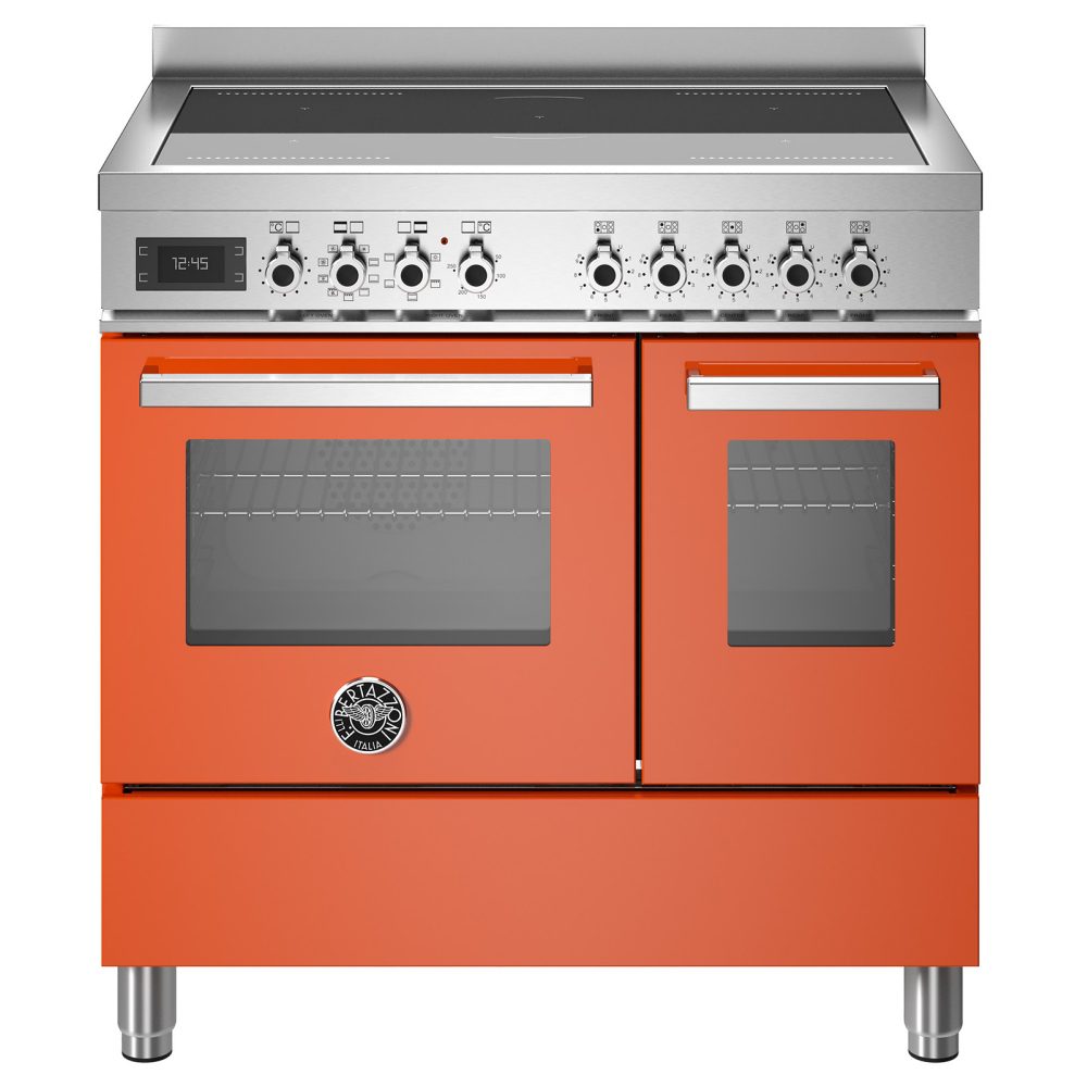 Bertazzoni  90cm Professional Induction Range Cooker PRO95I2EART - ORANGE