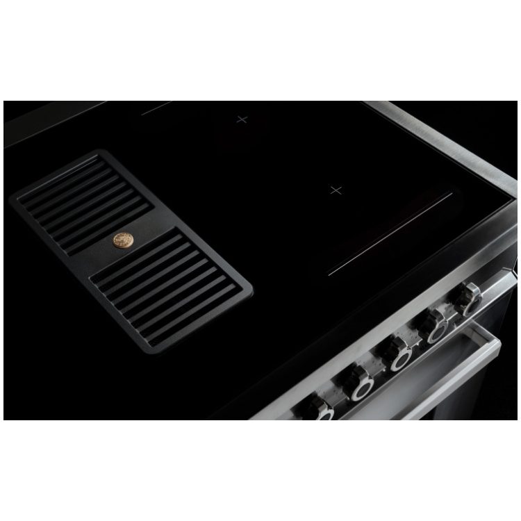 Bertazzoni 90cm Professional Air-Tec Induction Range Cooker With Integrated Extraction PROCH94I1EBIT - White Bertazzoni 90cm Professional Air-Tec Induction Range Cooker With Integrated Extraction PROCH94I1EBIT - White