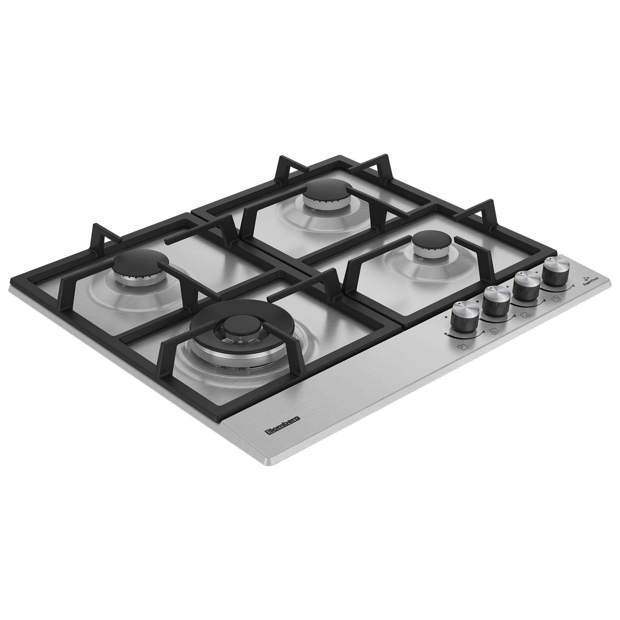 Blomberg 58cm 4 Burner Gas Hob GEN73415E - Stainless Steel Blomberg 58cm 4 Burner Gas Hob GEN73415E - Stainless Steel