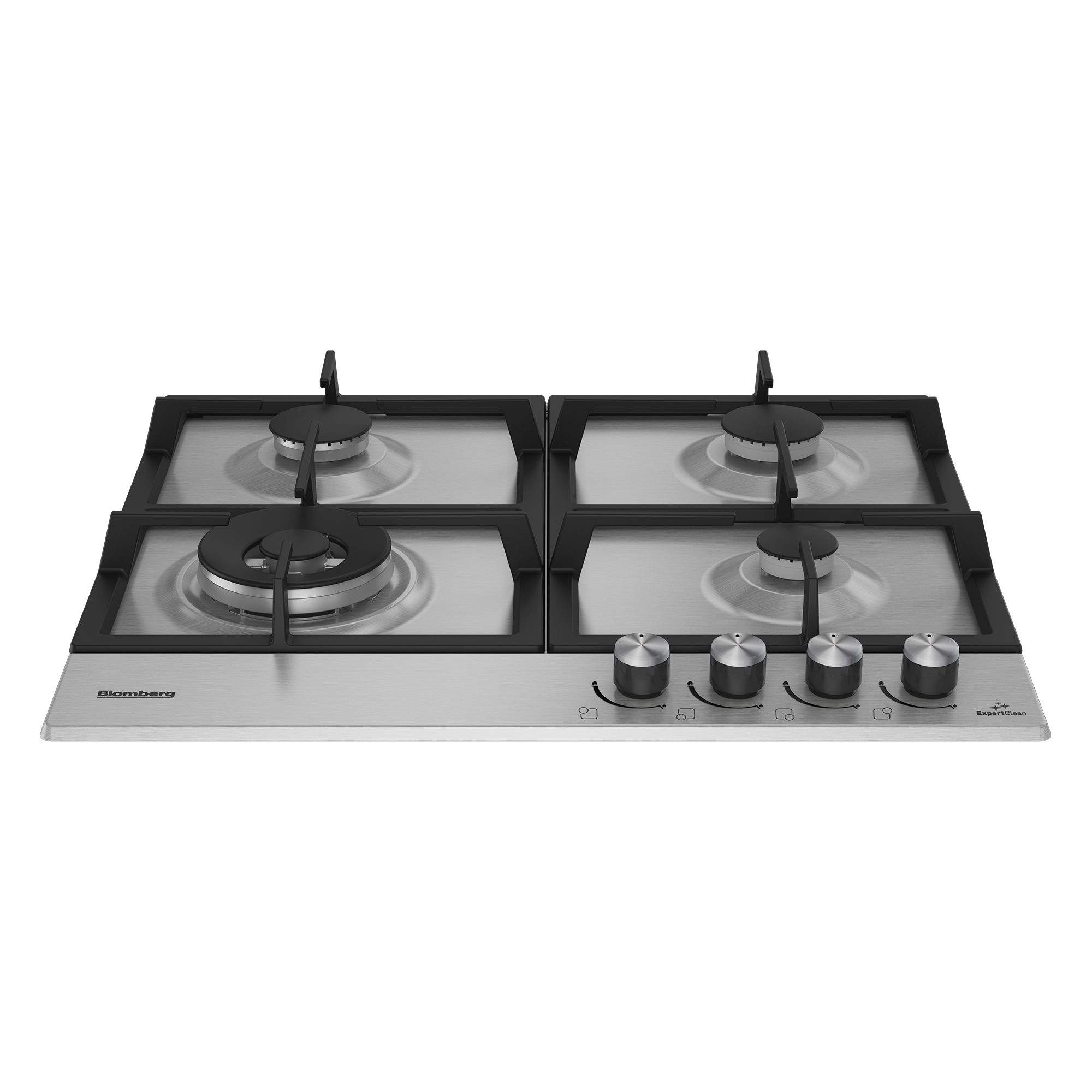 Blomberg 58cm 4 Burner Gas Hob GEN73415E - Stainless Steel Blomberg 58cm 4 Burner Gas Hob GEN73415E - Stainless Steel