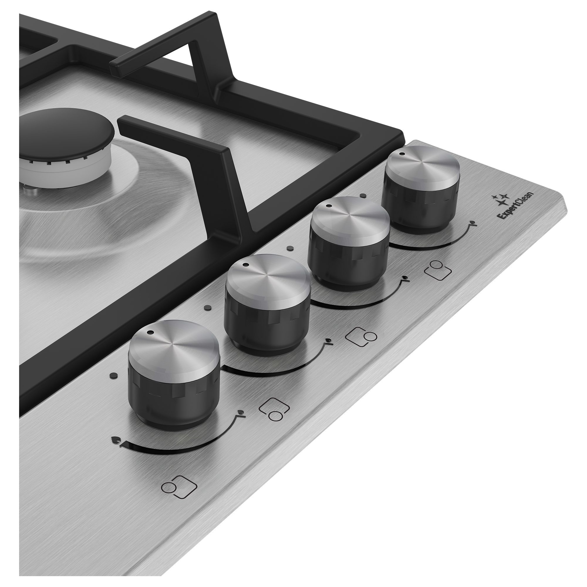 Blomberg 58cm 4 Burner Gas Hob GEN73415E - Stainless Steel Blomberg 58cm 4 Burner Gas Hob GEN73415E - Stainless Steel