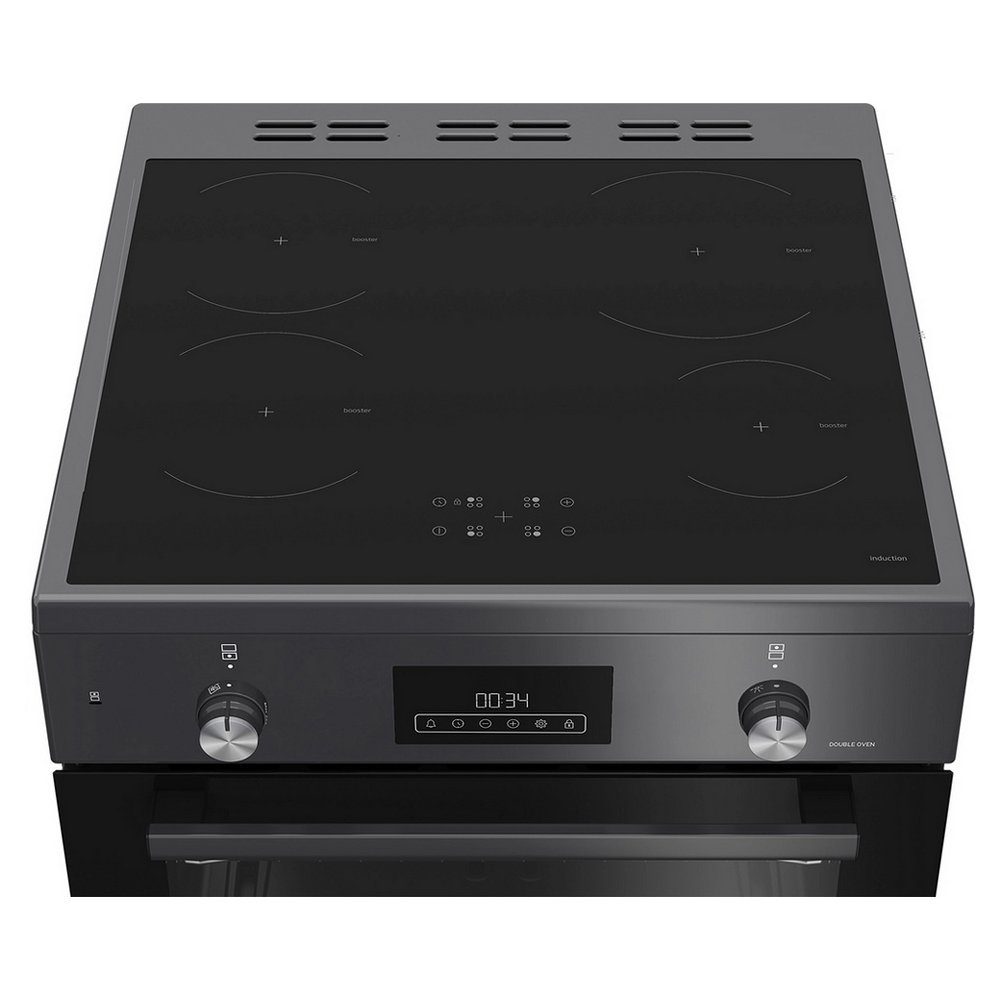 Blomberg 60cm Freestanding Induction Cooker HIRN651N - Anthracite Blomberg 60cm Freestanding Induction Cooker HIRN651N - Anthracite