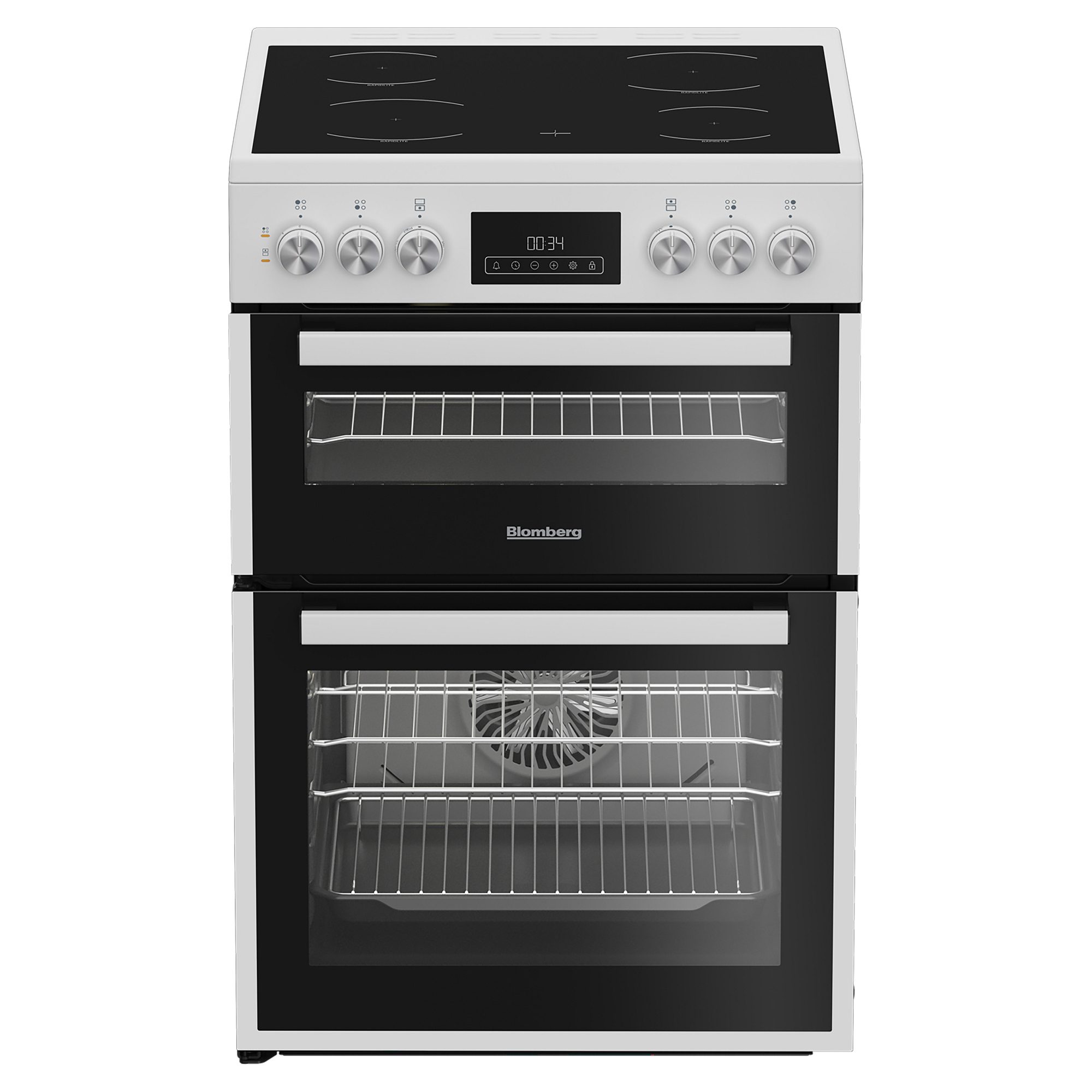 Blomberg  60cm Freestanding Ceramic Cooker HKRN651W - White
