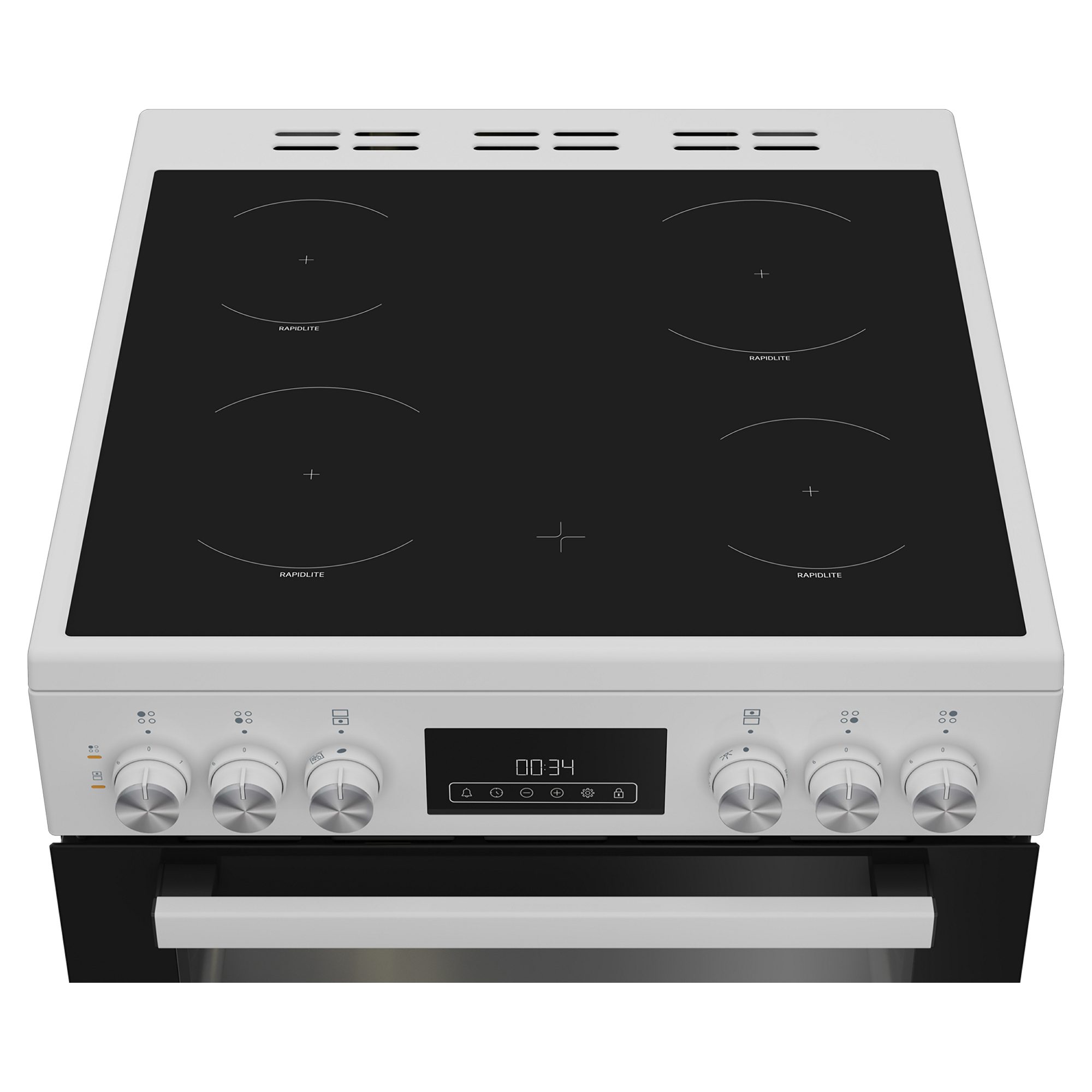 Blomberg 60cm Freestanding Ceramic Cooker HKRN651W - White Blomberg 60cm Freestanding Ceramic Cooker HKRN651W - White