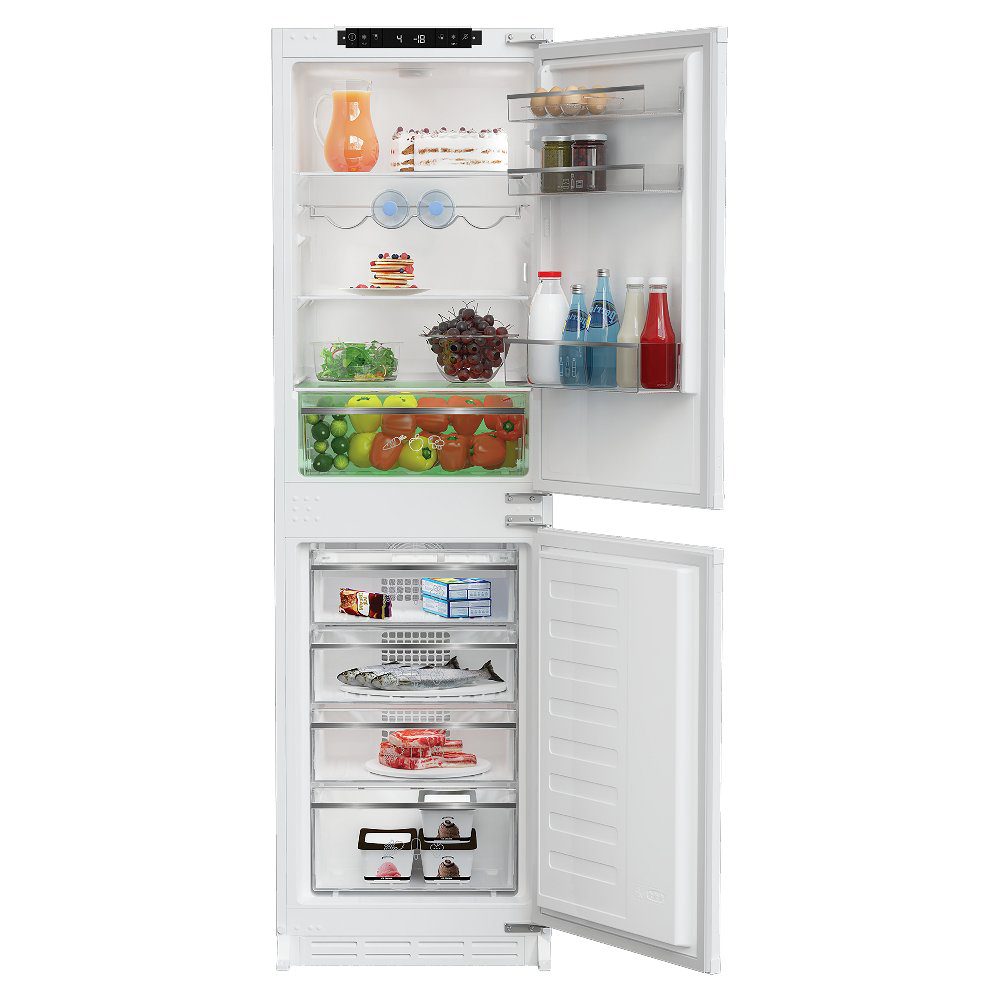 Blomberg 177cm Integrated 50/50 Frost Free Fridge Freezer KNE4564EVI Blomberg 177cm Integrated 50/50 Frost Free Fridge Freezer KNE4564EVI