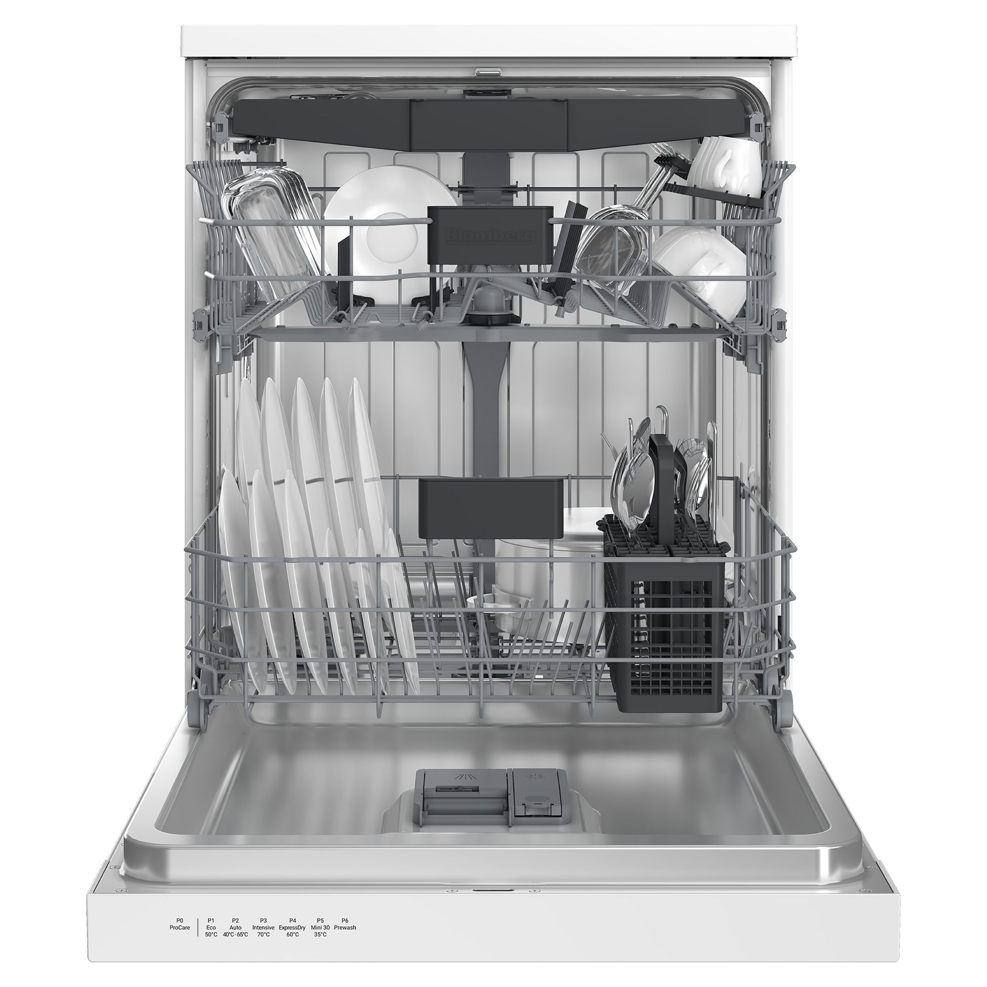 Blomberg 60cm Freestanding Dishwasher LDF52320W - White Blomberg 60cm Freestanding Dishwasher LDF52320W - White