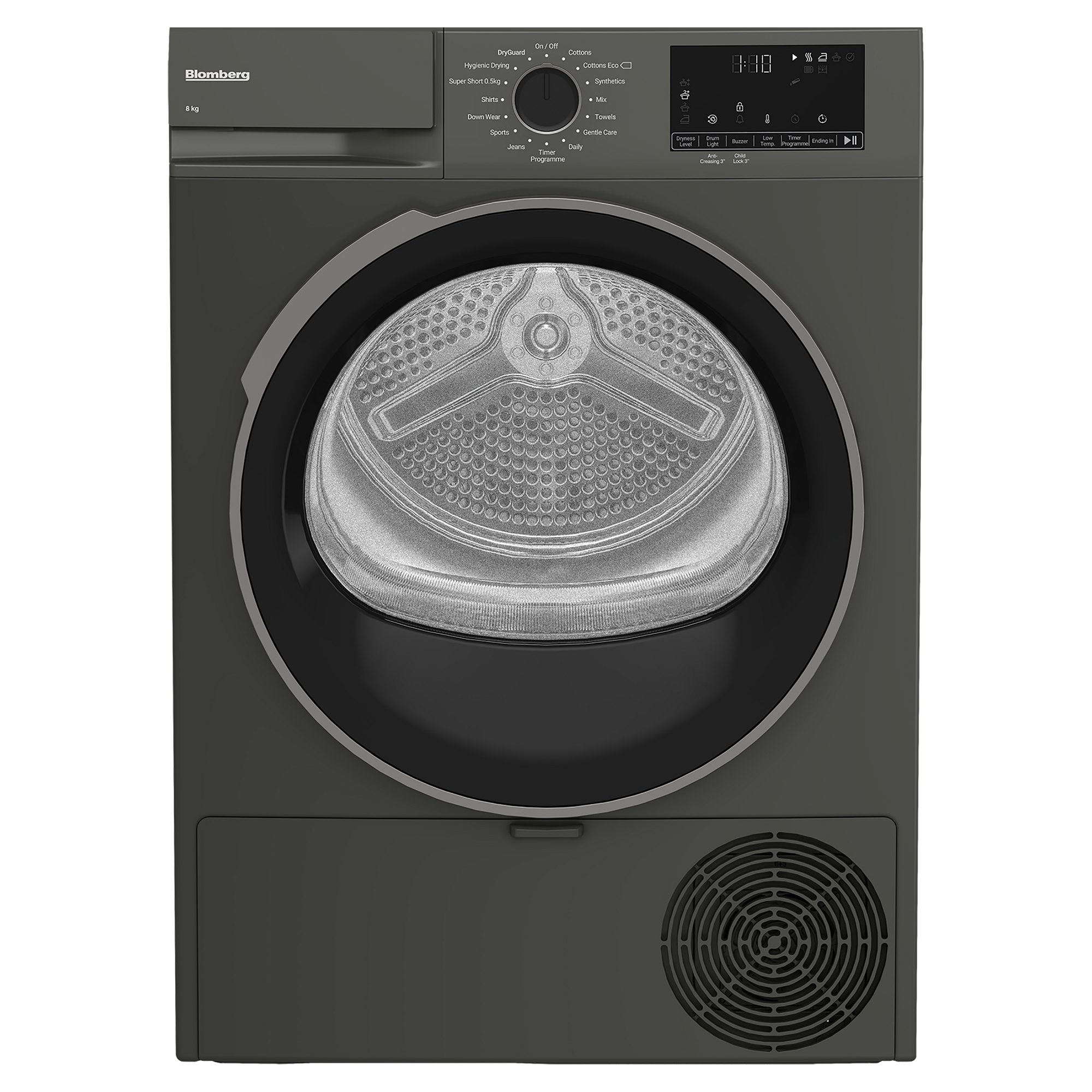 Blomberg  8kg Heat Pump Tumble Dryer LTA18321G - Graphite